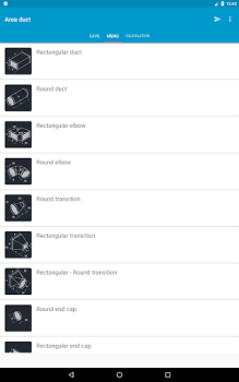 Descargar Area duct HVAC Herramientas para Android captura de pantalla 5