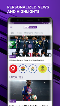 Descargar beIN SPORTS Deporte para Android captura de pantalla 2