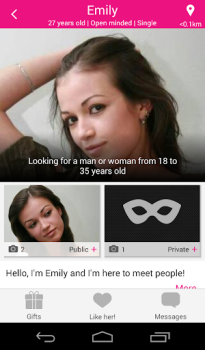Descargar DateMe - Chat y citas Fechado para Android captura de pantalla 2