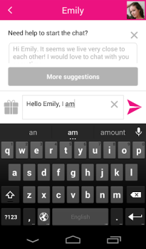 Descargar DateMe - Chat y citas Fechado para Android captura de pantalla 3