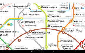 Descargar Mapa de metro de Moscú Mapas y navegación para Android captura de pantalla 4