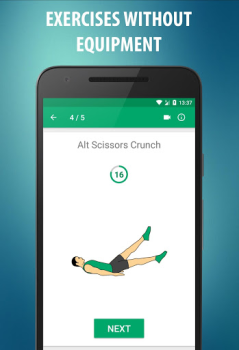 Descargar Abdominales  - Reto De 21 Dias Salud y estado fisico para Android captura de pantalla 2