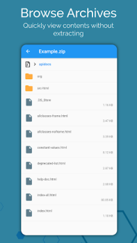 Descargar 7Zip - Zip Manager Archivo Herramientas para Android captura de pantalla 4