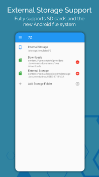 Descargar 7Zip - Zip Manager Archivo Herramientas para Android captura de pantalla 5