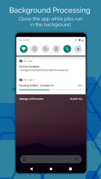 Descargar 7Zip - Zip Manager Archivo Herramientas para Android captura de pantalla 6