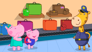 Descargar Hippo: Profesión de aeropuerto Juegos de aprendizaje para Android captura de pantalla 2