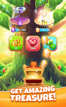 Descargar Match 3 Game - Fiends Stars Rompecabezas para Android captura de pantalla 4
