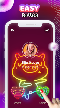 Descargar Fondo de llamadas Personalización para Android captura de pantalla 3