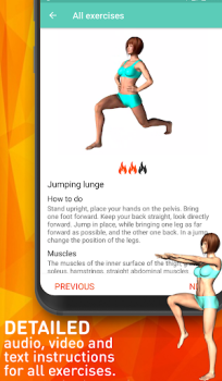 Descargar Aerobics workout at home Salud y estado fisico para Android captura de pantalla 5