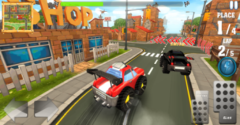 Descargar Cartoon Hot Racer 3D Raza para Android captura de pantalla 4