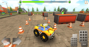 Descargar Cartoon Hot Racer 3D Raza para Android captura de pantalla 6