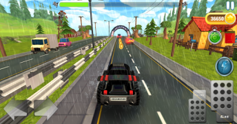 Descargar Cartoon Hot Racer 3D Raza para Android captura de pantalla 7