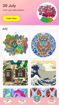 Descargar Color Master: Coloring Games Entretenimiento para Android captura de pantalla 4