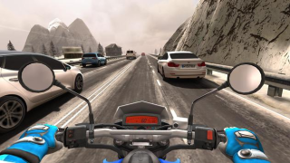 Descargar Traffic Rider Raza para Android captura de pantalla 2