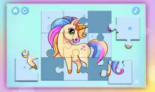 Descargar Unicornio Rompecabezas para Niños Rompecabezas para Android captura de pantalla 3