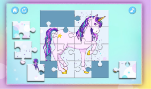 Descargar Unicornio Rompecabezas para Niños Rompecabezas para Android captura de pantalla 5