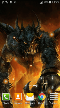 Descargar Demonio Fondo Animado Personalización para Android captura de pantalla 2