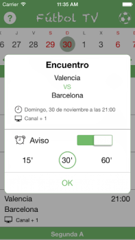 Descargar Futbol TV Deporte para Android captura de pantalla 3