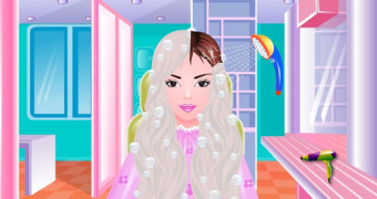 Descargar Juego Chicas Hair Salon Juegos casuales para Android captura de pantalla 6