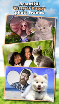 Descargar Marcos de Animales 🐅🐈 Collage de Naturaleza Foto para Android captura de pantalla 4