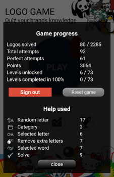Descargar Quiz: Juego de logotipos Trivialidades para Android captura de pantalla 6