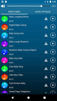 Descargar tonos de llamada de bebé Personalización para Android captura de pantalla 2
