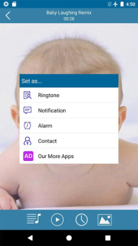 Descargar tonos de llamada de bebé Personalización para Android captura de pantalla 4