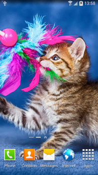 Descargar Cat Live Wallpaper Personalización para Android captura de pantalla 4