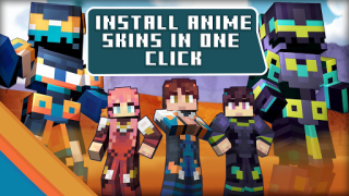 Descargar Anime skins for minecraft pe ( pocket edition ) Entretenimiento para Android captura de pantalla 2