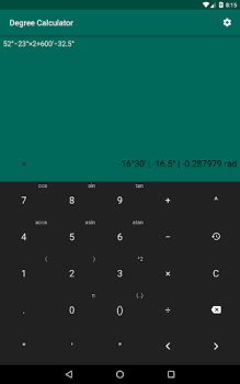 Descargar Degree Calculator Herramientas para Android captura de pantalla 5