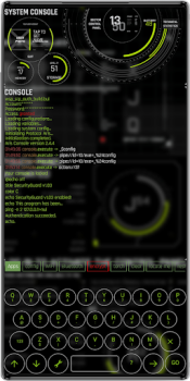 Descargar Aris Launcher, Hacker Style UI Personalización para Android captura de pantalla 2