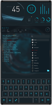 Descargar Aris Launcher, Hacker Style UI Personalización para Android captura de pantalla 6