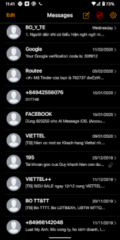 Descargar Messages - Texting OS 18 Comunicación para Android captura de pantalla 2