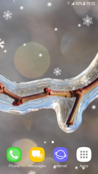 Descargar Beautiful Winter Live Wallpape Personalización para Android captura de pantalla 2