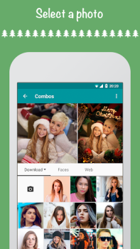 Descargar Christmas Photo Frames & Cards Foto para Android captura de pantalla 5