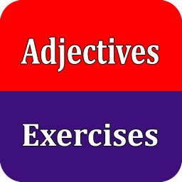 Logotipo English adjectives Exercises