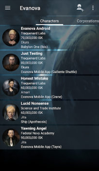 Descargar Evanova for EVE Online Entretenimiento para Android captura de pantalla 3