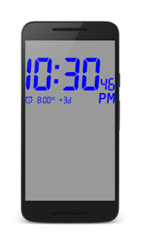 Descargar Big Digital Clock Herramientas para Android captura de pantalla 3