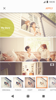 Descargar Sony Movie Creator Editores y reproductores de video para Android captura de pantalla 3