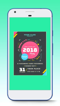 Descargar Poster Maker Pro Arte y Diseño para Android captura de pantalla 3