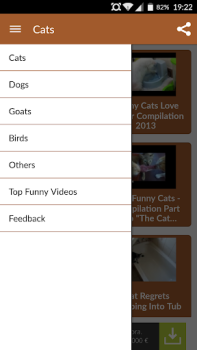 Descargar Videos Divertidos de Animales Entretenimiento para Android captura de pantalla 5