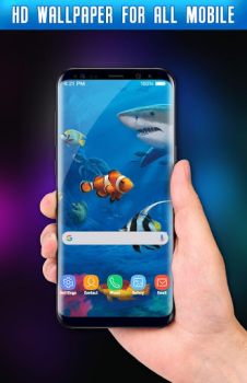 Descargar Pez Koi Fondo Animado 3D Personalización para Android captura de pantalla 3