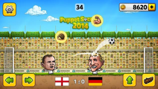 Descargar Fútbol de títeres - Fútbol Juegos de deporte para Android captura de pantalla 3