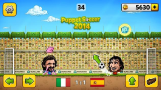 Descargar Fútbol de títeres - Fútbol Juegos de deporte para Android captura de pantalla 4