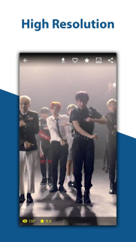 Descargar BTS Live Wallpapers Personalización para Android captura de pantalla 5