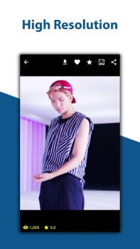 Descargar BTS Live Wallpapers Personalización para Android captura de pantalla 7