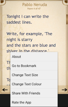 Descargar English Poems/Poetry Libros y referencia para Android captura de pantalla 6