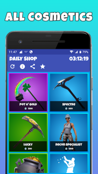 Descargar Daily shop for Battle Royale Entretenimiento para Android captura de pantalla 2