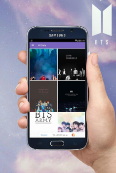 Descargar Обои BTS KPOP Personalización para Android captura de pantalla 2