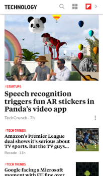 Descargar Flipboard Briefing Noticias y revistas para Android captura de pantalla 2
